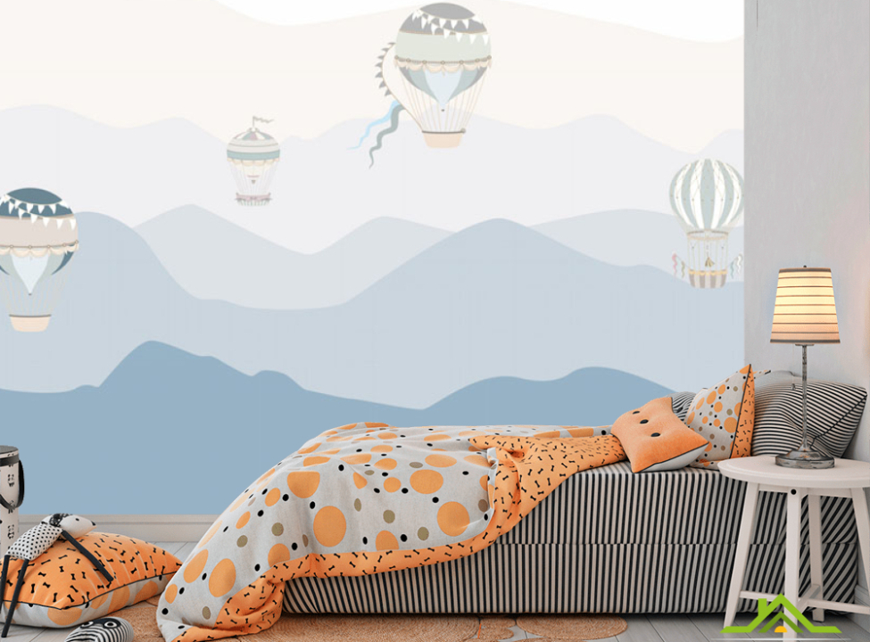 выбрать Дитячі фотошпалери гори в скандинавському стилі Каталог фотошпалер на стіну