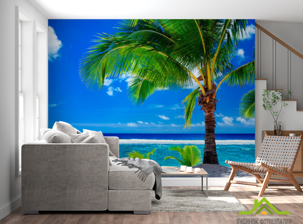 выбрать Фотошпалери Розлога пальма Каталог фотошпалер на стіну