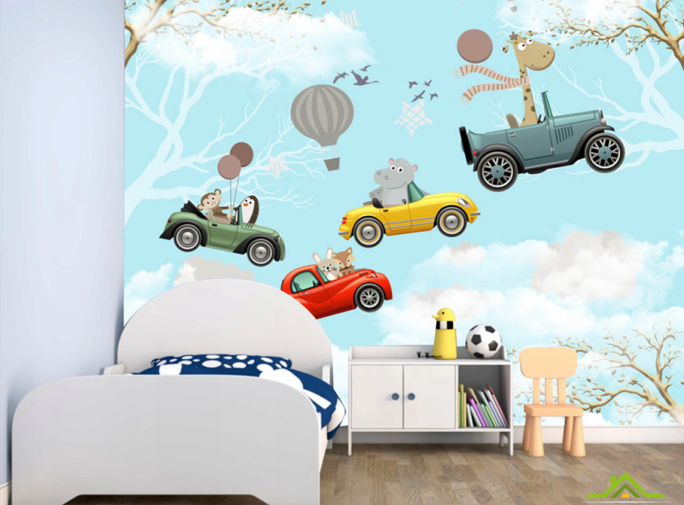 выбрать Фотошпалери Літаючі тачки Каталог фотошпалер на стіну