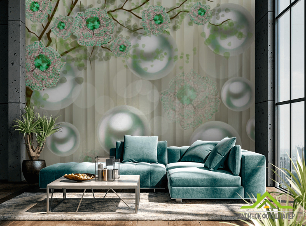 выбрать Фотошпалери брошки і сфери Каталог фотошпалер на стіну