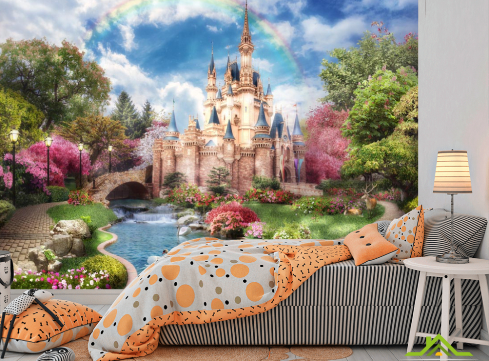 выбрать Фотообои Сказочный замок Каталог фотообоев на стену