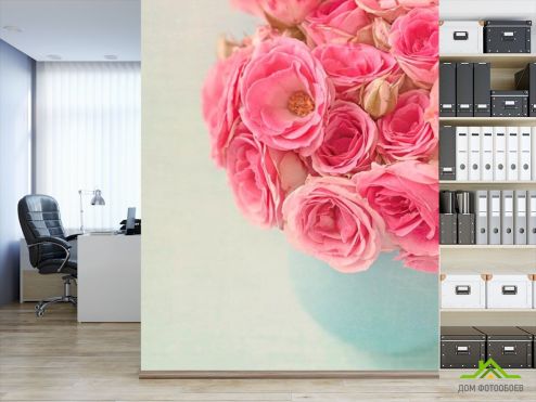 выбрать Фотообои Петуньи нежно-розовые Фотообои Фотообои Цветы: вертикальная ориентация на стену