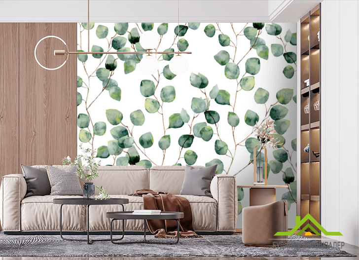 Фотошпалери Листя скандинавські