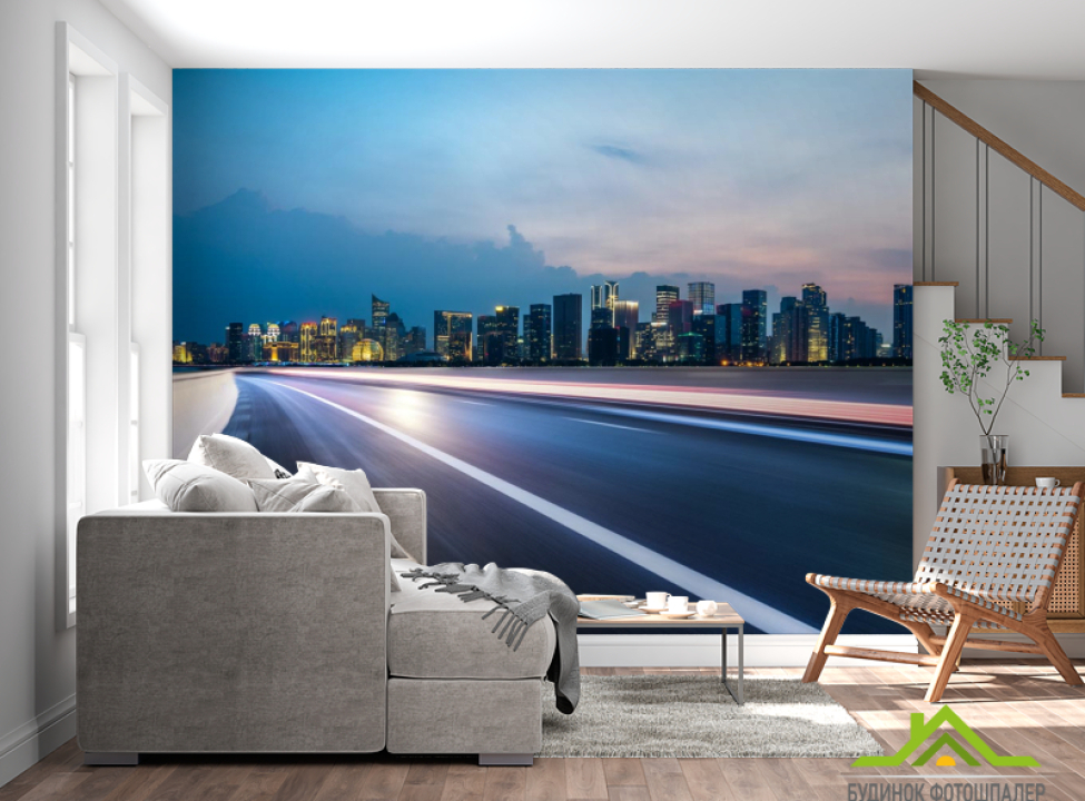 выбрать Фотообои городская трасса Каталог фотообоев на стену