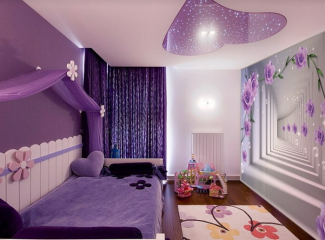 Як візуально збільшити кімнату з допомогою фотошпалер