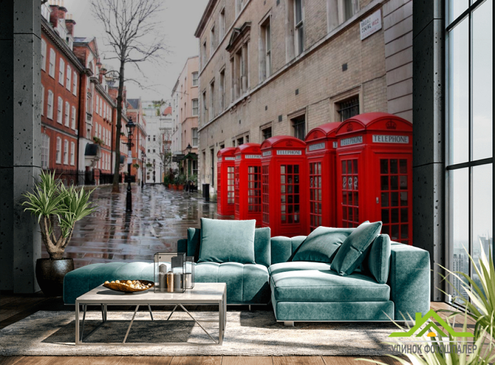 выбрать Фотообои Улица в Лондоне Каталог фотообоев на стену