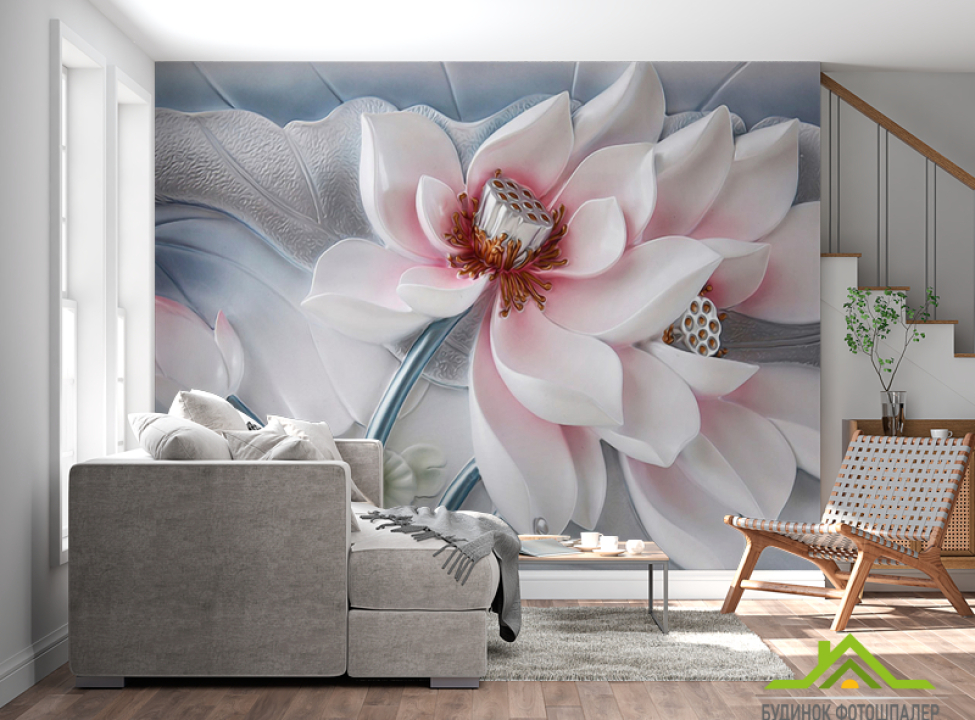 выбрать Фотошпалери Гарна керамічна квітка Каталог фотошпалер на стіну