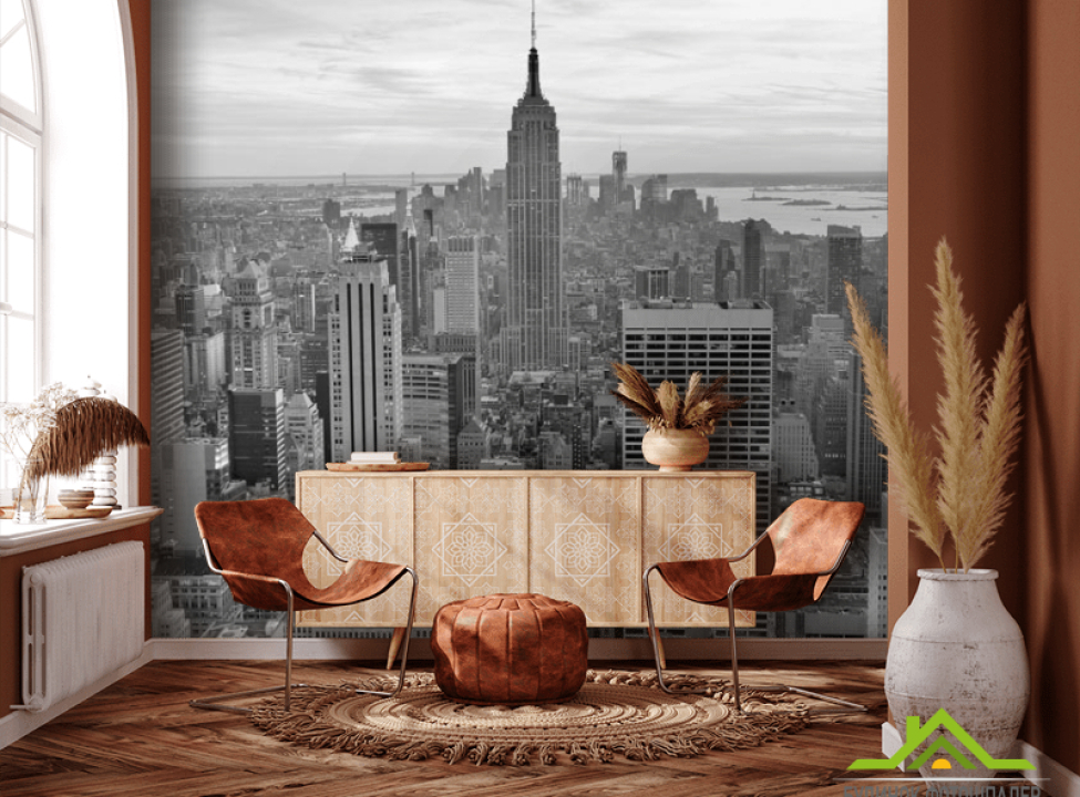 выбрать Фотошпалери Верхівки будинків Каталог фотошпалер на стіну