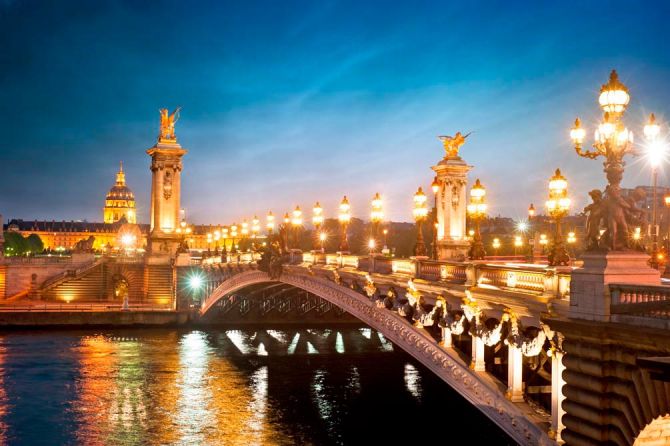 Фотошпалери Міст в Парижі