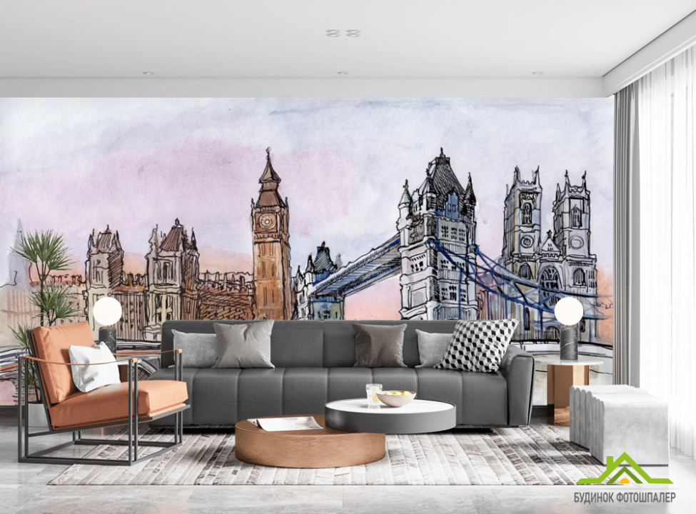 выбрать Фотошпалери Лондон Каталог фотошпалер на стіну
