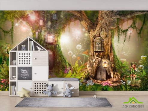 выбрать Фотообои Сказочный лес  на стену
