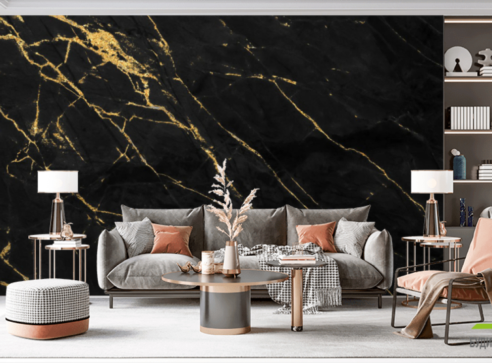 выбрать Фотошпалери чорний мармур Каталог фотошпалер на стіну