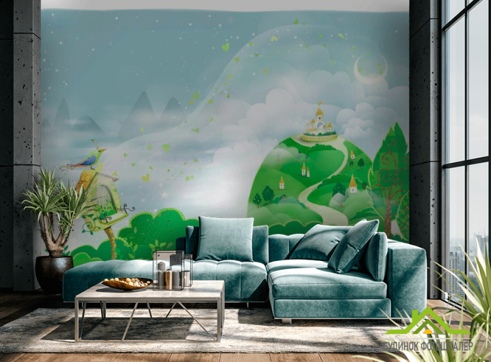 выбрать Фотошпалери Казкові будиночки Каталог фотошпалер на стіну