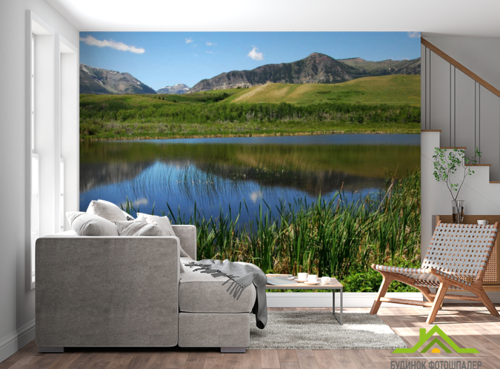 выбрать Фотообои горная река Каталог фотообоев на стену