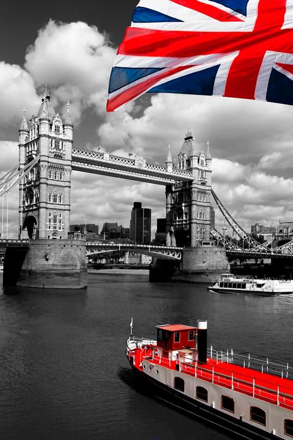 Фотошпалери Лондон, прапор