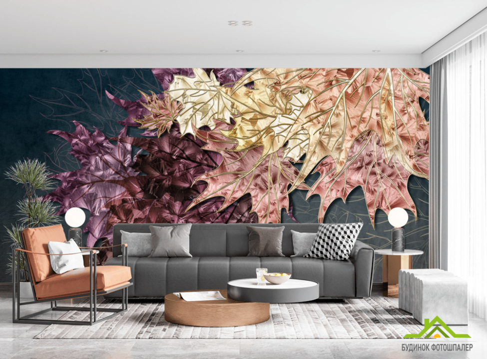 выбрать Фотообои Кленовые листья Каталог фотообоев на стену