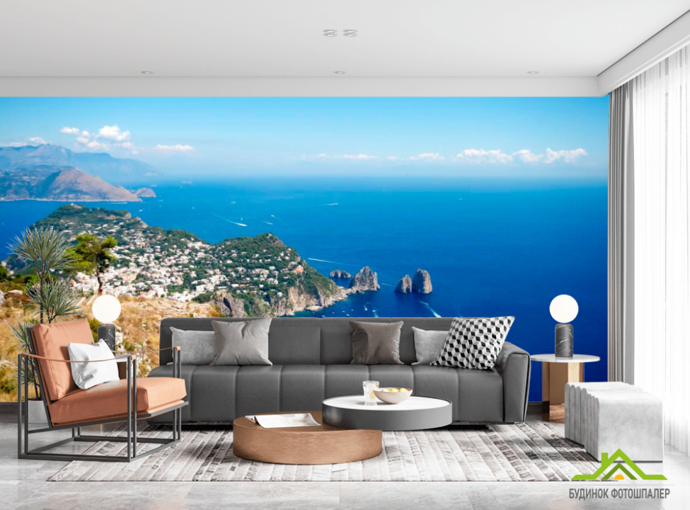 выбрать Фотошпалери Скелястий брег Каталог фотошпалер на стіну