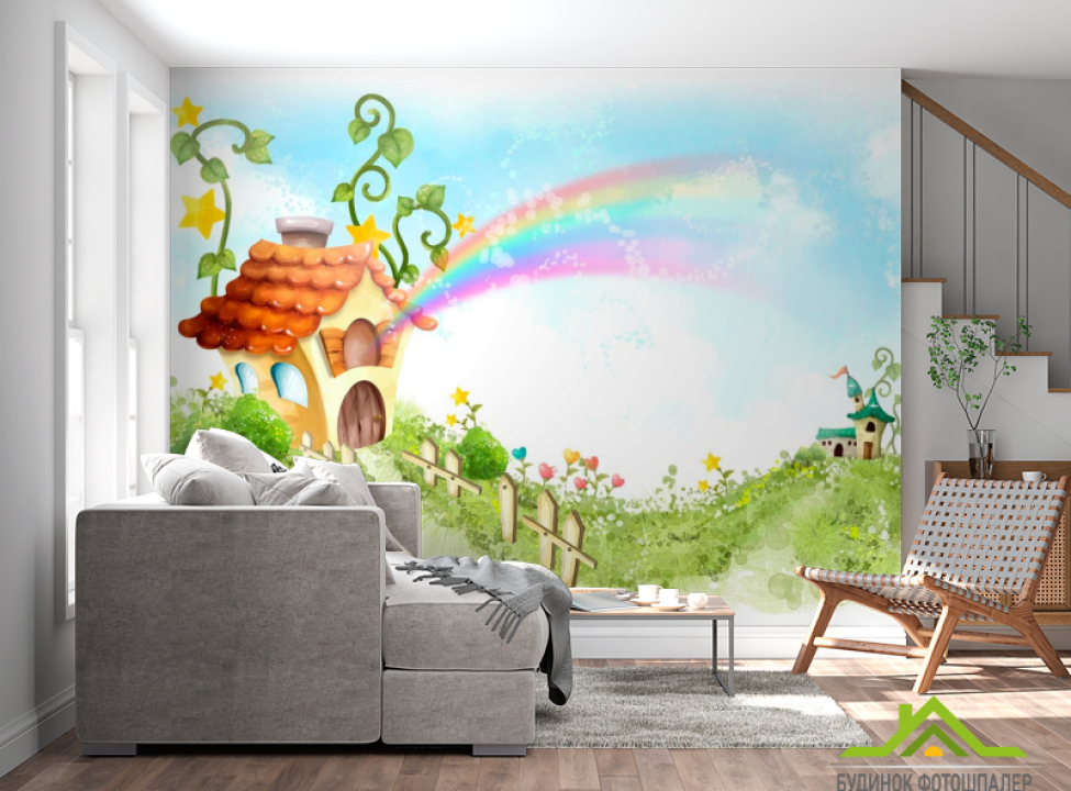 выбрать Фотообои Сказочные домик Фотообои Иллюстрации на стену