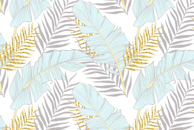 Фотошпалери Листя в скандинавському стилі