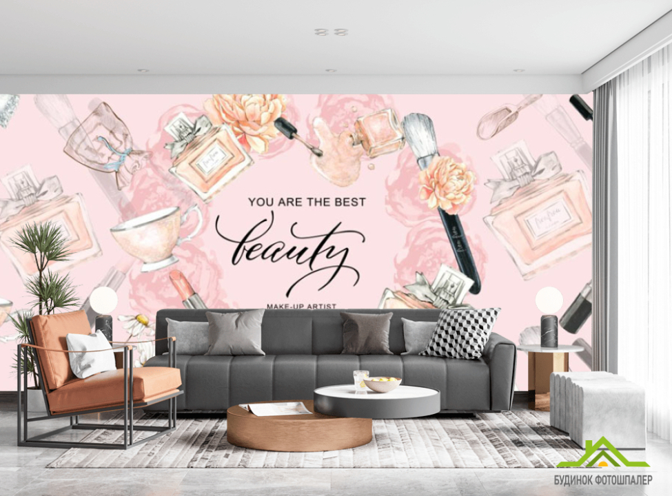 выбрать Фотошпалери Для студії краси Каталог фотошпалер на стіну