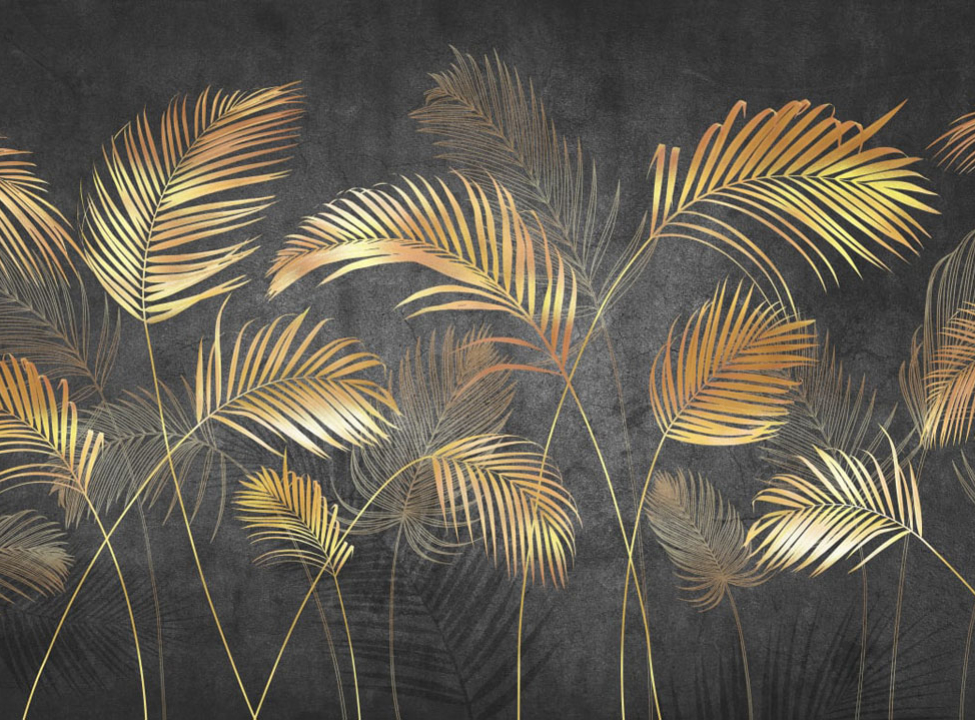 выбрать Фотошпалери золоте листя Каталог фотошпалер на стіну