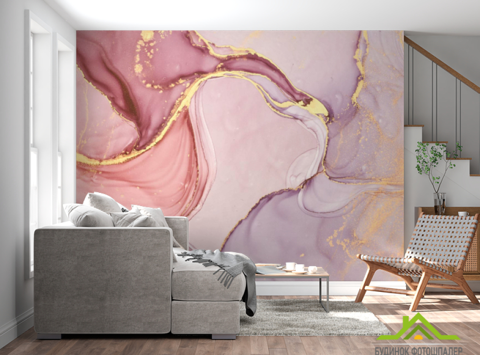 выбрать Фотообои Розовый флюид Каталог фотообоев на стену