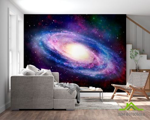 выбрать Фотообои Галактика Фотообои Фотообои Космос: рисунок  на стену