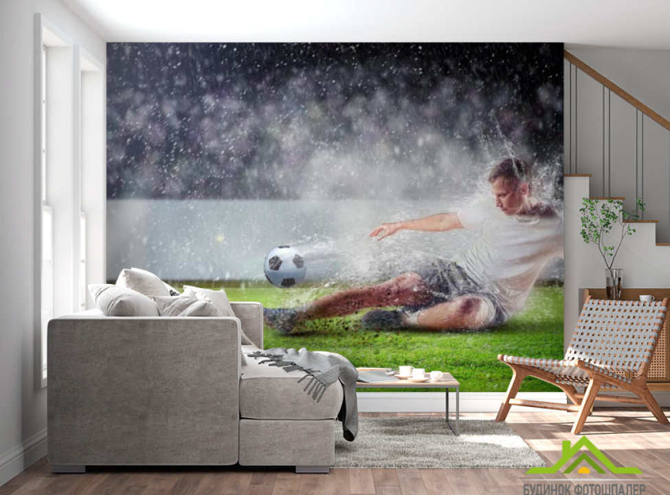 выбрать Фотошпалери Гра під дощем Каталог фотошпалер на стіну