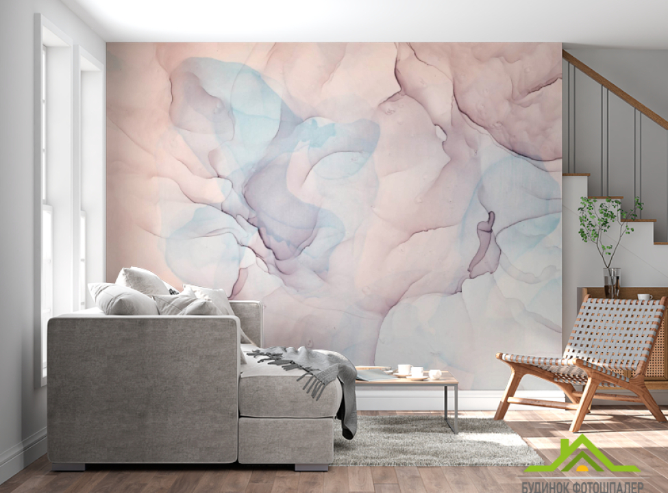 выбрать Фотообои Персиковый Fluid art Каталог фотообоев на стену