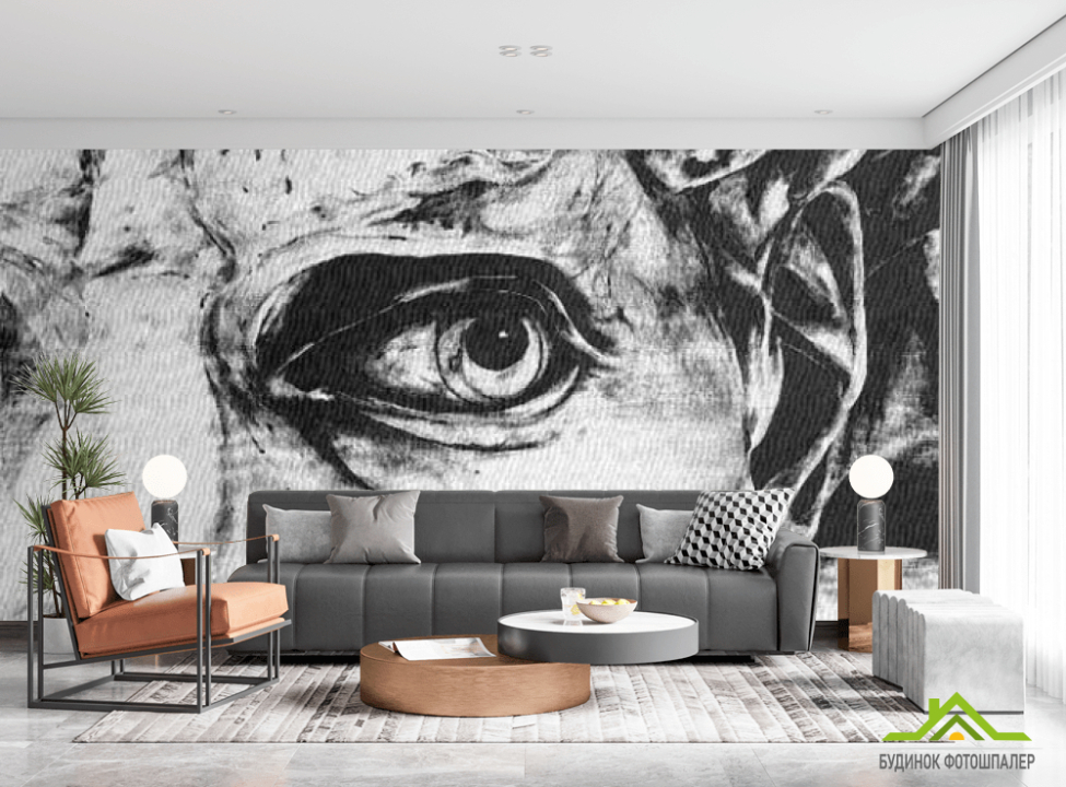 выбрать Фотошпалери Статуя лофт Каталог фотошпалер на стіну