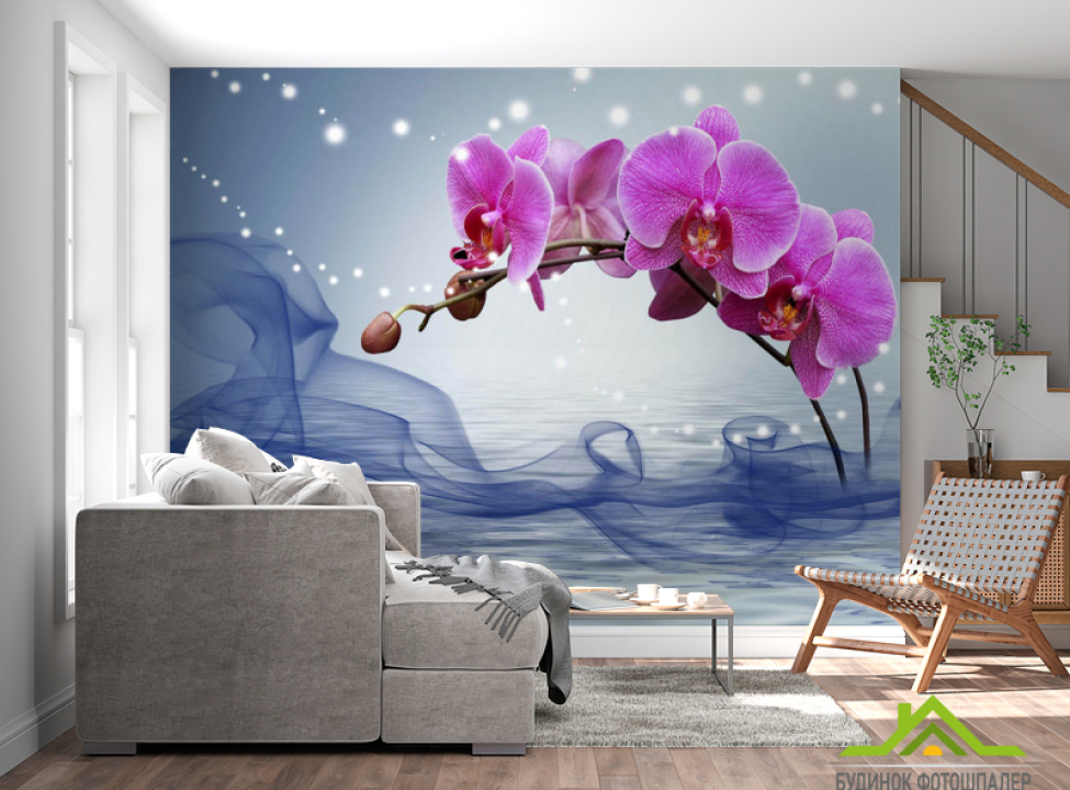 выбрать Фотошпалери 3Д орхідея Каталог фотошпалер на стіну