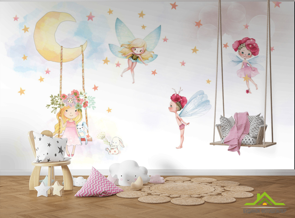 выбрать Дитячі фотошпалери феї Каталог фотошпалер на стіну