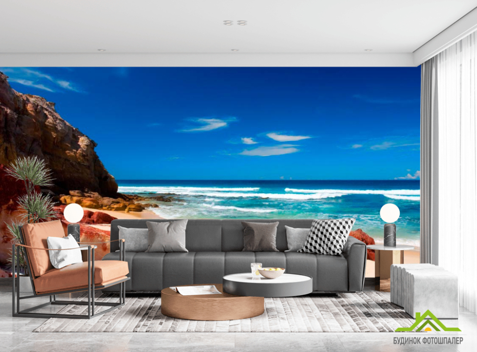 выбрать Фотошпалери Валуни на березі Каталог фотошпалер на стіну