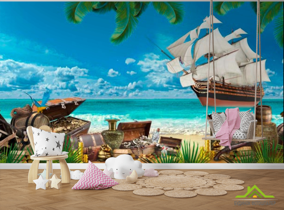 выбрать Фотошпалери Острів піратів Каталог фотошпалер на стіну