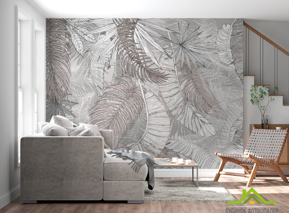 выбрать Фотошпалери Векторні листя Каталог фотошпалер на стіну