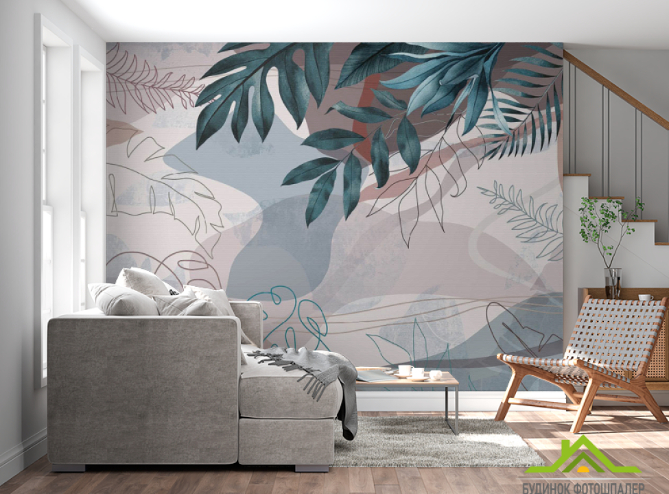 выбрать Фотообои тропические листья Каталог фотообоев на стену