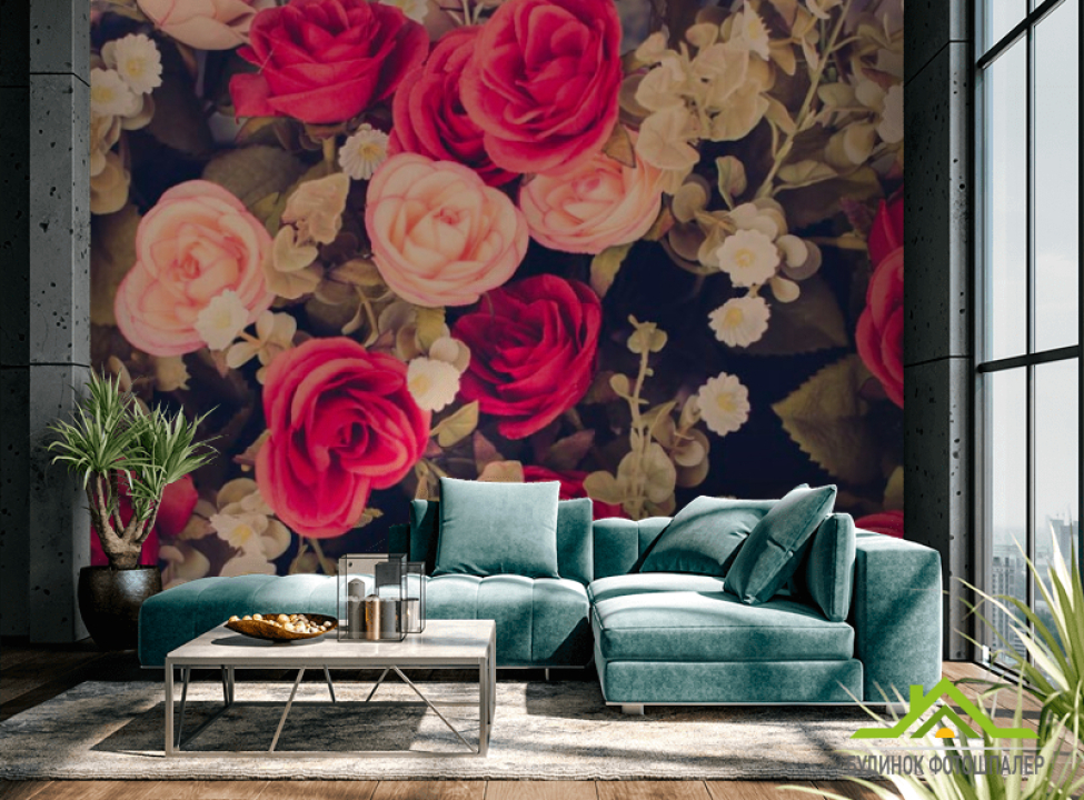 выбрать Фотообои Розы Каталог фотообоев на стену