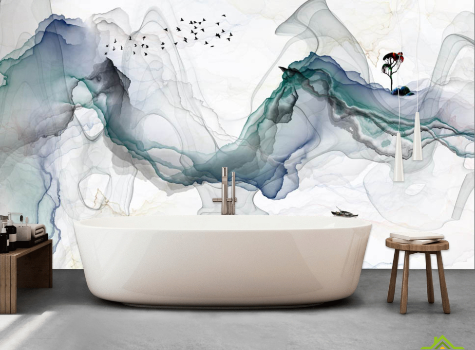 выбрать Фотошпалери абстрактні хвилі Каталог фотошпалер на стіну