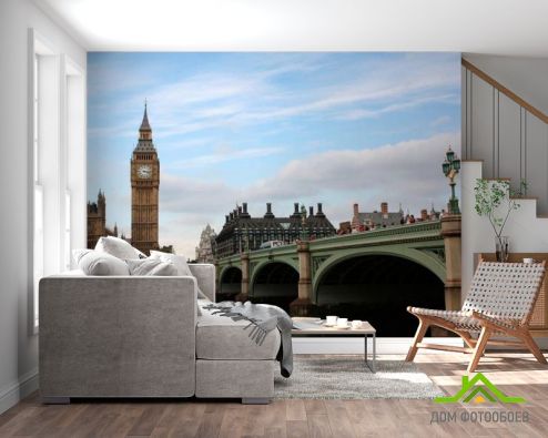 выбрать Фотообои Мост в лондоне Фотообои Город на стену