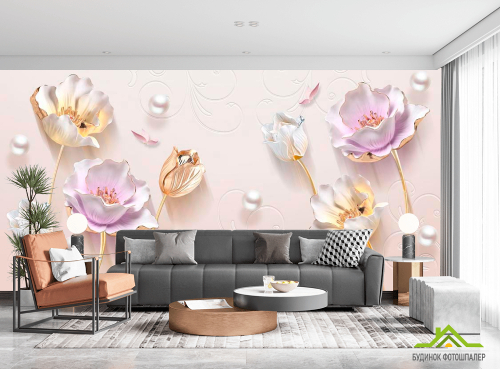 выбрать Фотообои Цветы Каталог фотообоев на стену