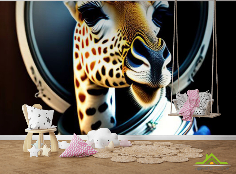 выбрать Фотообои для детской, жираф Каталог фотообоев на стену
