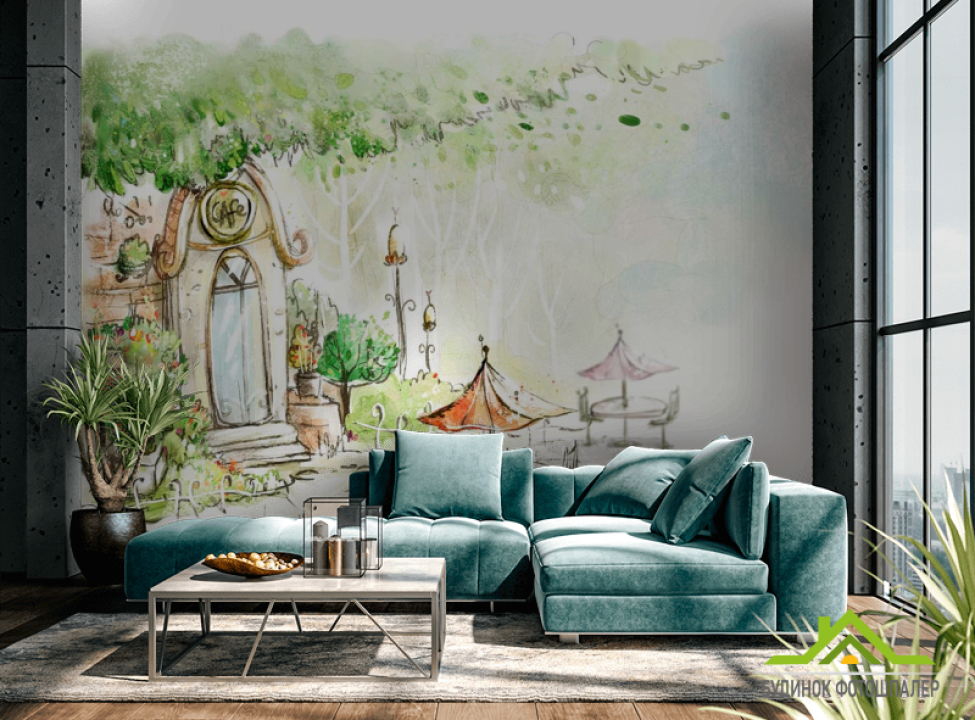 выбрать Фотошпалери Кафе Каталог фотошпалер на стіну