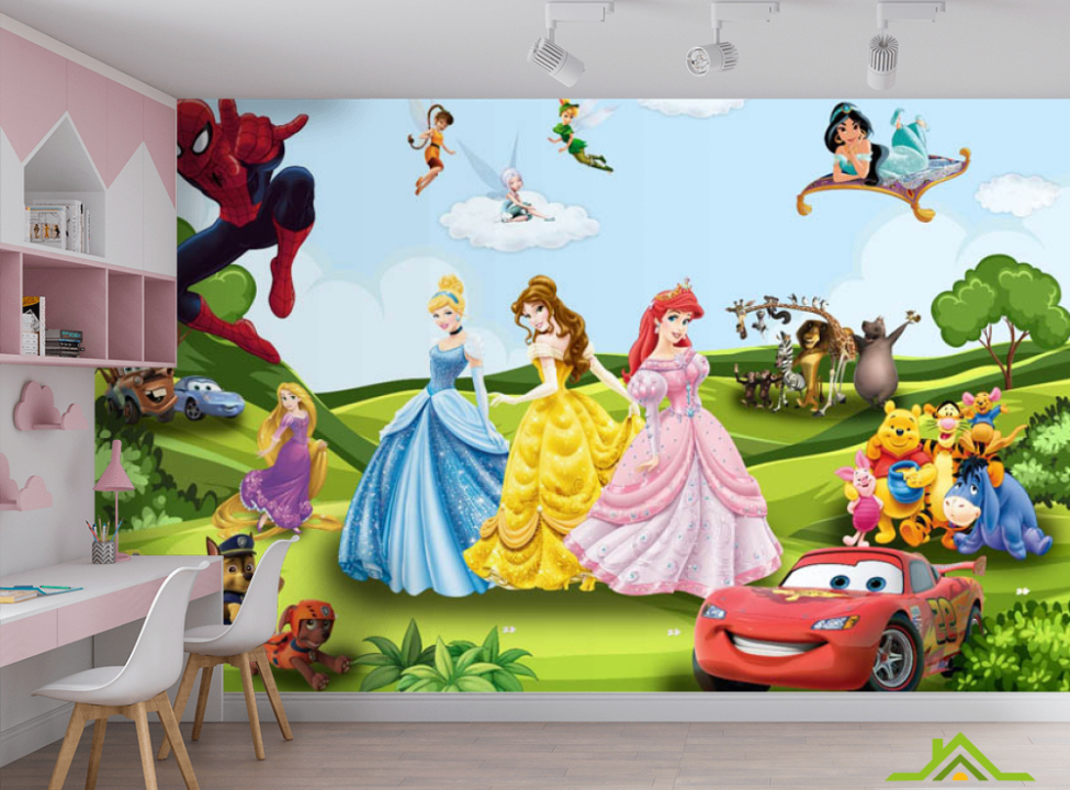 выбрать Фотообои Герои мультфильмов Каталог фотообоев на стену