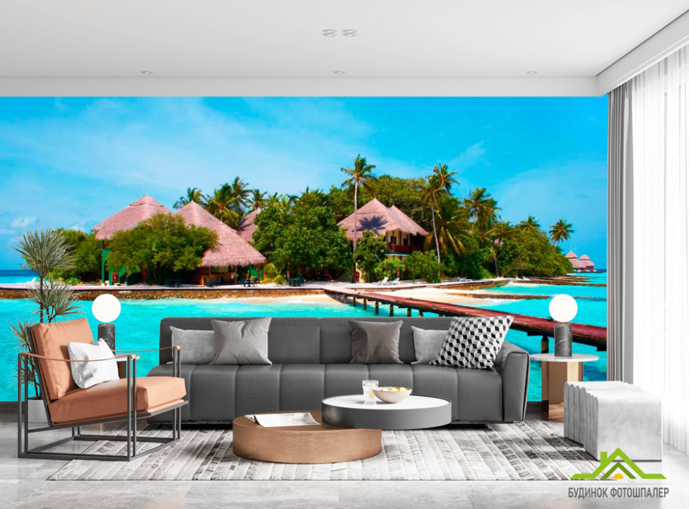 выбрать Фотообои Мальдивские острова Каталог фотообоев на стену