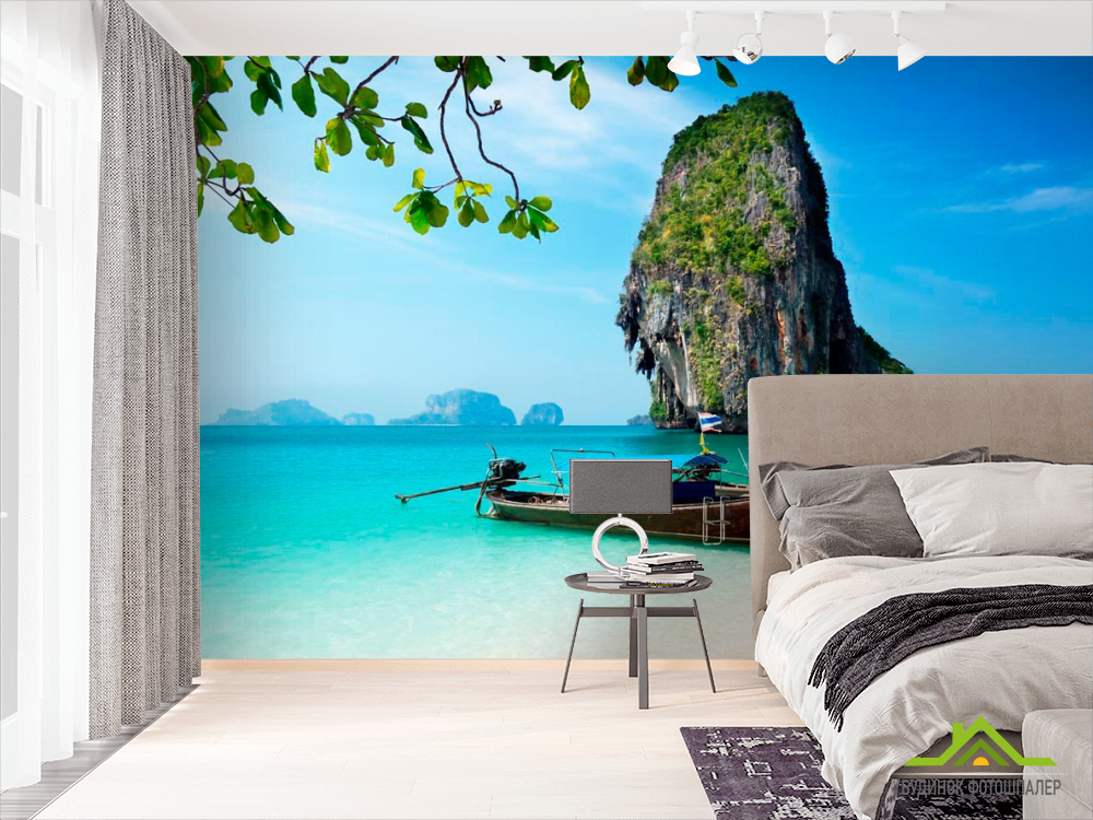 Фотообои Лодки пришвартовались