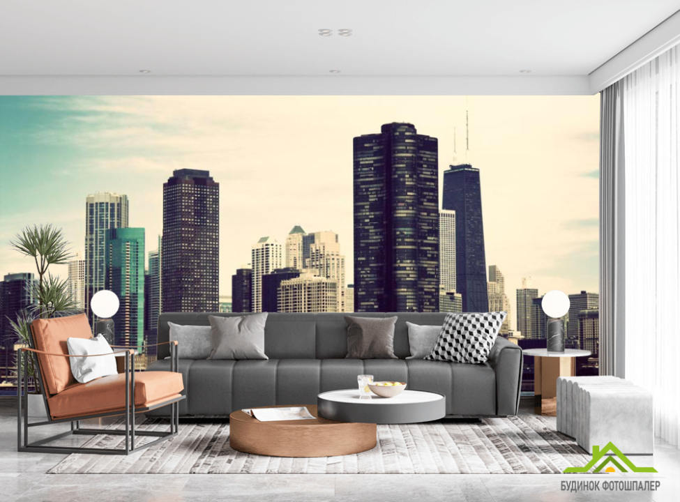 выбрать Фотошпалери Висотки, вода Каталог фотошпалер на стіну