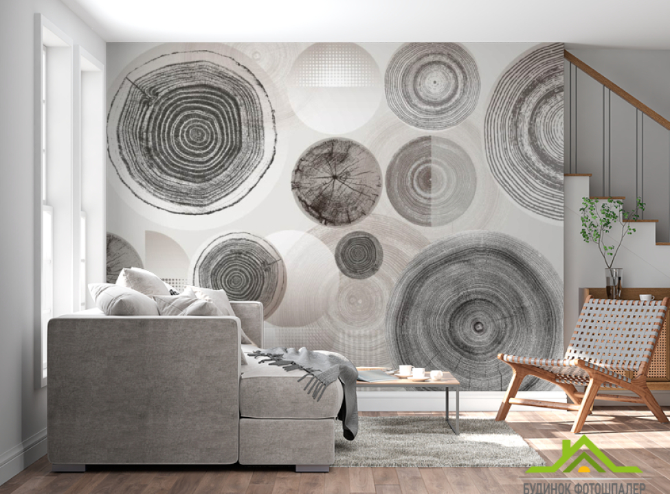 выбрать Фотошпалери стильні кола Каталог фотошпалер на стіну