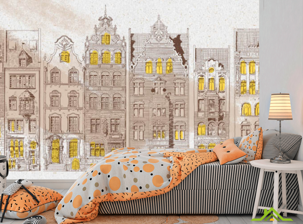 выбрать Фотошпалери дитяче місто Каталог фотошпалер на стіну