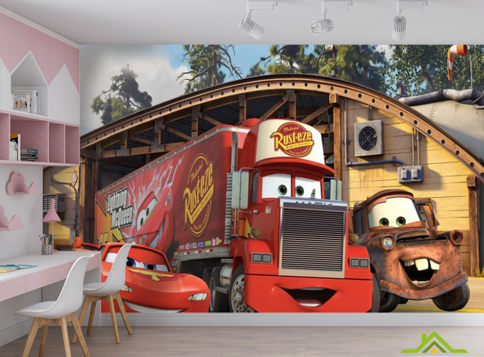 выбрать Фотошпалери Тачки в обнімку Каталог фотошпалер на стіну