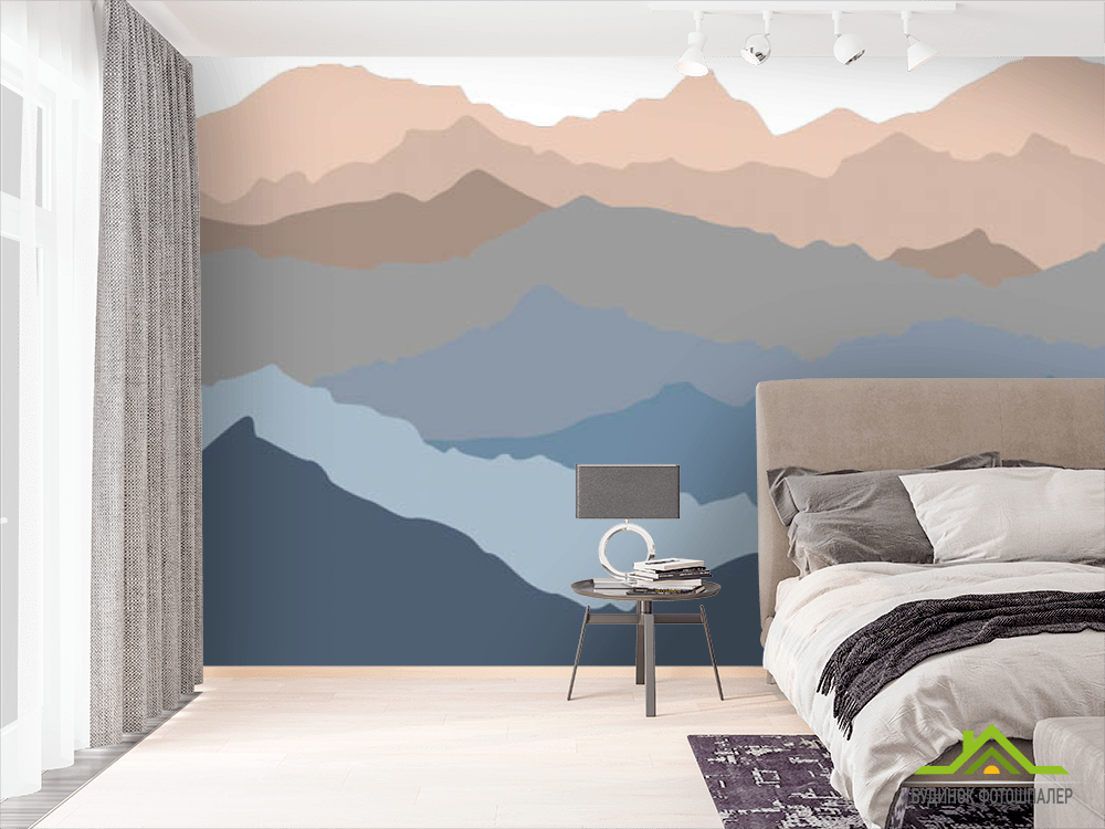 Фотошпалери Гори в скандинавському стилі